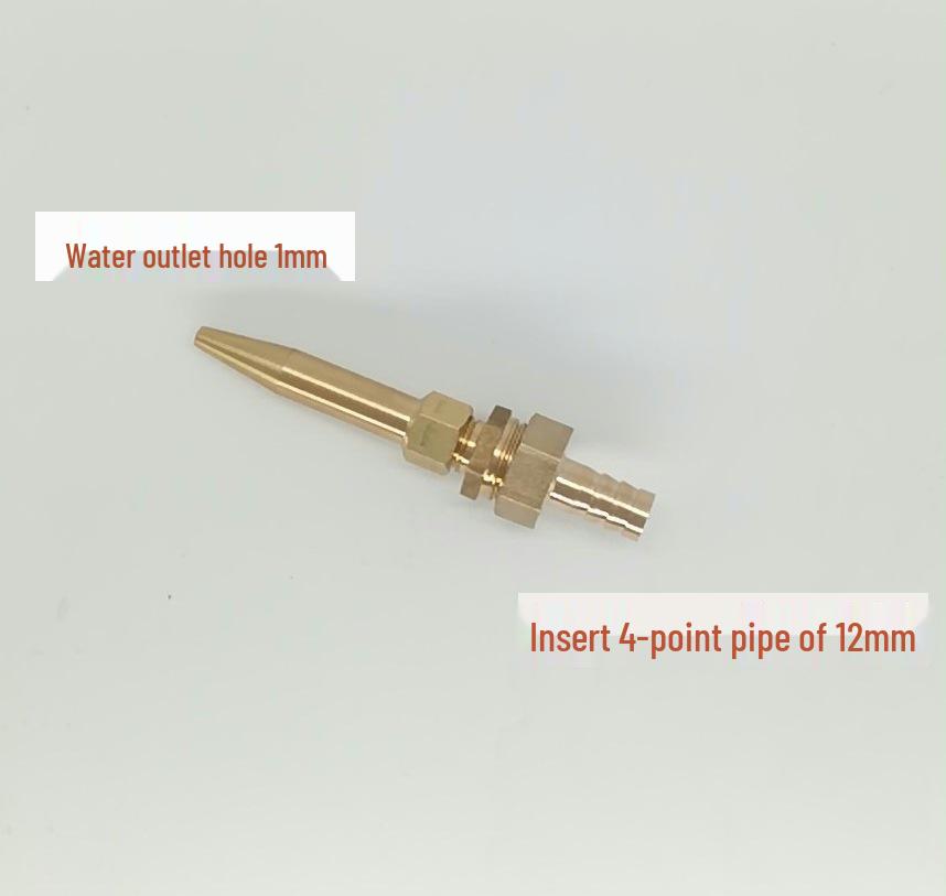 High-Pressure Long-Range Car Wash & Garden Watering Nozzle with Valve