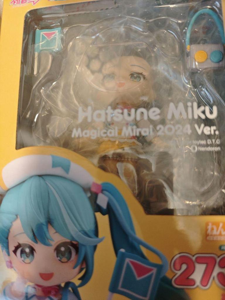 [USED] Hair parts and hat parts not included Nendoroid Hatsune Miku Magical Mirai 2024
