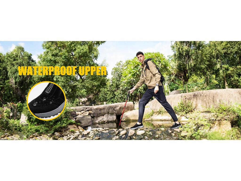 Új TRONG CAVALRY Férfi Könnyű Túracipők - Nagy Méretek (39-50) Kültéri kalandokhoz ősszel és télen.