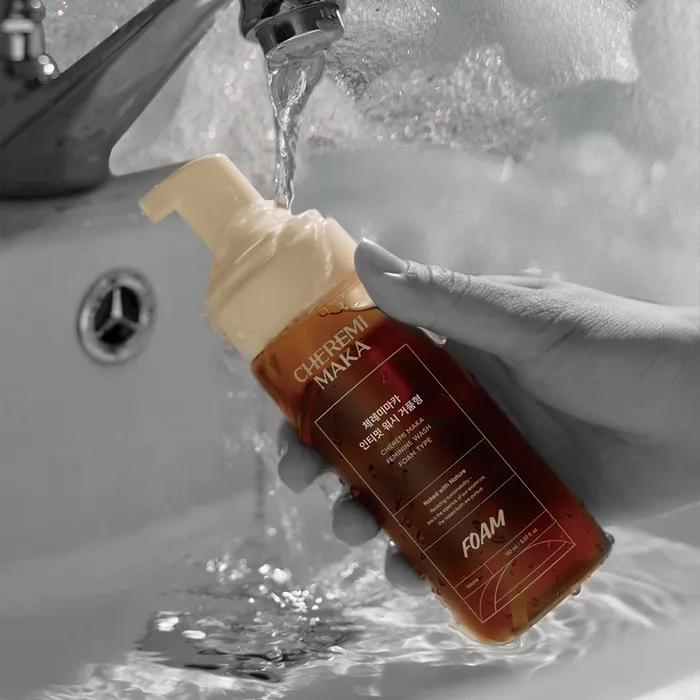Cheremimaca Intimate Wash Foam 150ml Feminine Cleanser