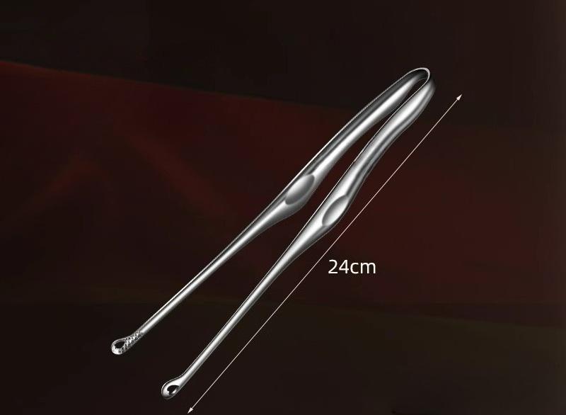 

BEPAN 1PC Korean Barbecue Clip Stainless Steel Fried Steak Thickened Barbecue Clip Extended Household Items for Kitchen
