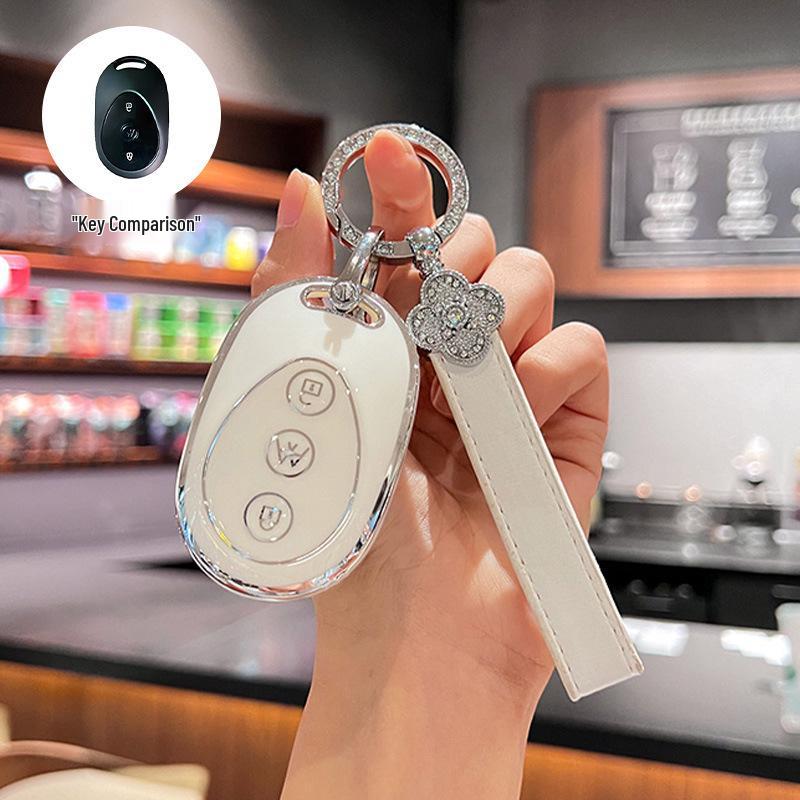 Special Aima Luna 2024 Electric Vehicle Key Cover - Metaverse Pro Xinghan Style for Electric Bikes