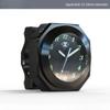 Motocyklové vodotěsné hodiny 22-28mm slitina hliníku svítící ciferník motocyklové hodiny pro motokros Yamaha Kawasaki Honda Suzuki