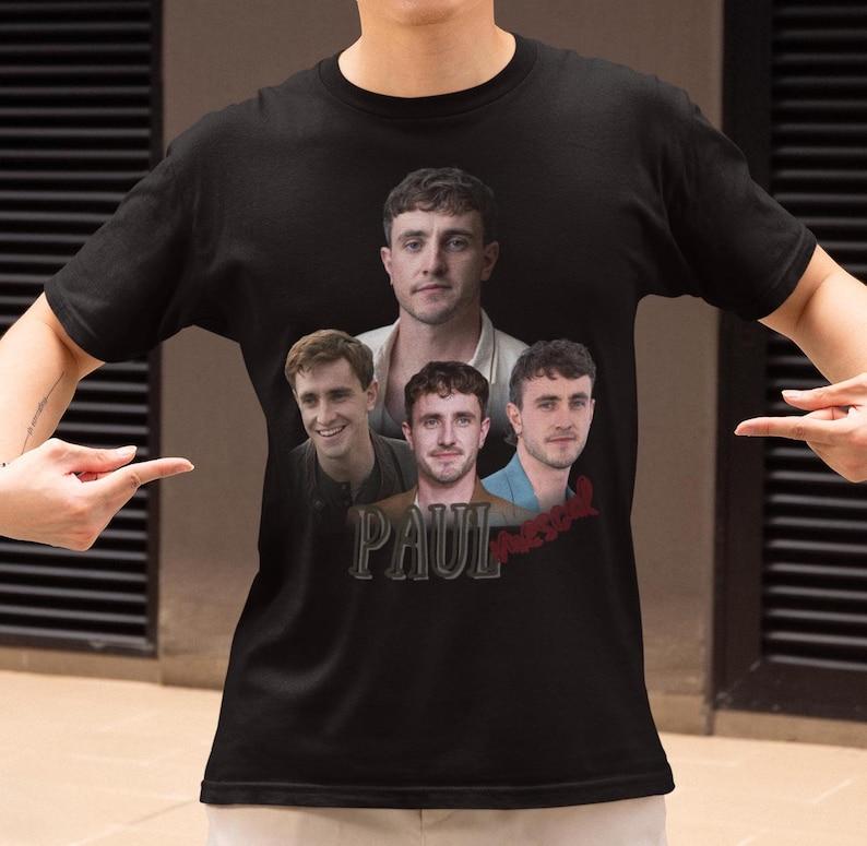 Paul Mescal Fan Tshirt Paul Mescal Vintage Unisex Shirt Paul Mescal Fan Shirt Gift