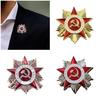 Eleganti e Autentici Design di Spille con Medaglie Sovietiche dell'Ordine della Guerra Patriottica per Feste a Tema e Regali Unici