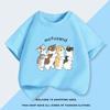 Girl Cat Short Sleeve T-Shirt Summer New Fashion Children's Summer Top