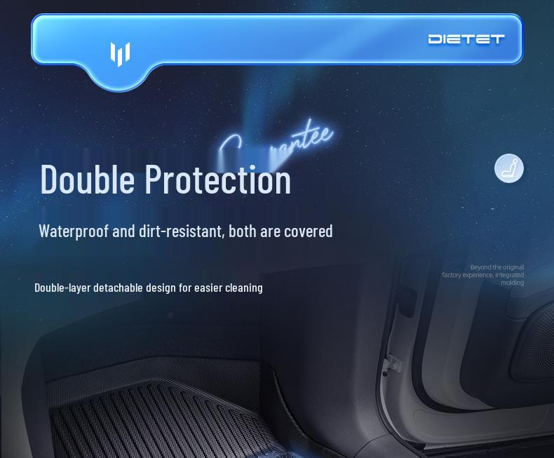 2025 Zeekr LS6 TPE Floor Mats - Complete Interior Mod Kit