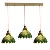 Modern Glass Pendant Light Dining Room Retro Chandelier Creative Hanging Light Transparent Lampshade For Restaurant Lamp Ceiling