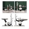 Adorable Panda Resin Figurine Organizer Tray for Home Office Decor