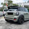 For BMW Mini Cooper 06-13 R50 R53 R56 Carbon Fiber Rear Spoiler Tail Trunk Boot Wing Cover Car Accessories