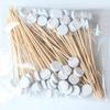 100Pcs Soccer Bamboo Skewers Disposable Food Fruit Picks Kids Football Birthday Party Cake Topper Buffet Cocktail Fork Sticks