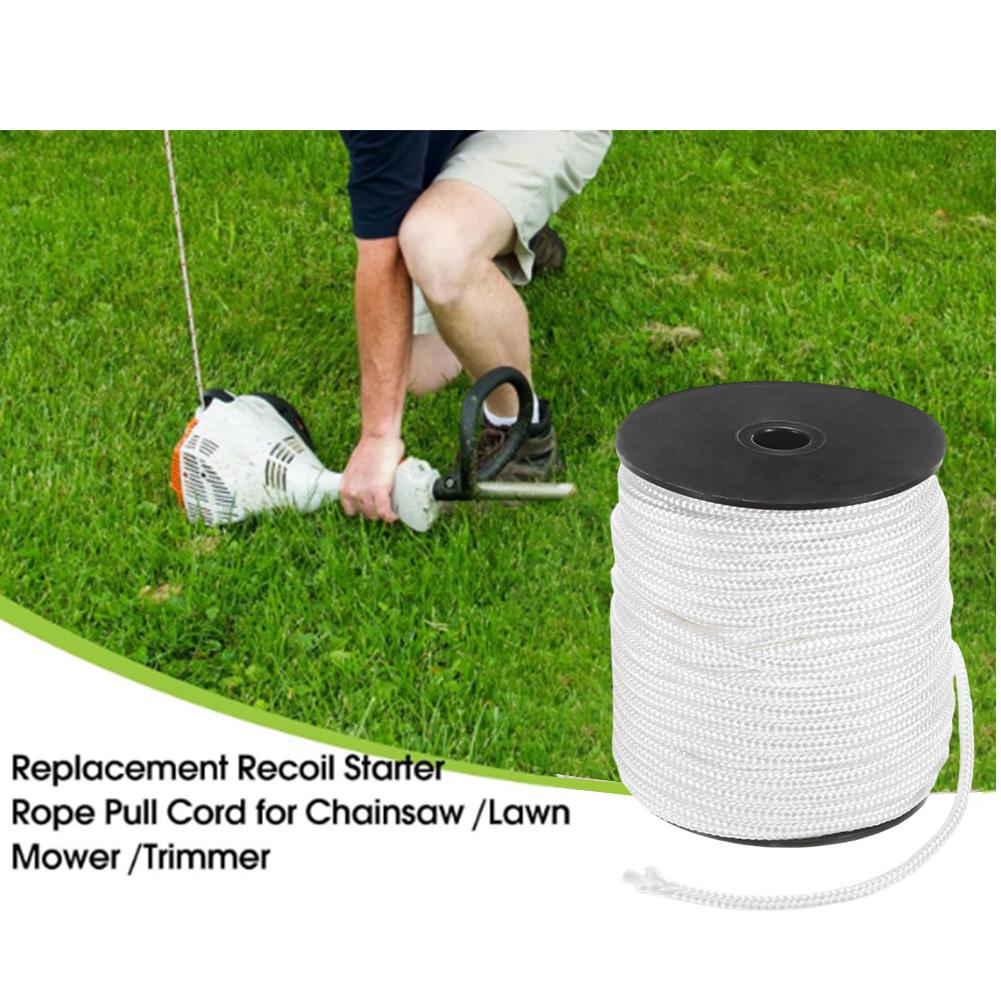 1PC Backlash Pull Cord 5mmX30m Rope Pull Starter For OUTDOOR POWER Recoil Starter Rope For Chainsaws Trimmers Tools Accessories