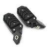Adjustable Wide Footpegs BMW R1250GS Adventure Motorcycle Aftermarket Upgrade Black Titanium