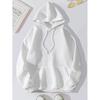 Men's Thickened Oversized Velvet Hoodie - Unisex Sweatshirt, Large Size