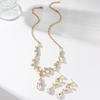 Bridal Rhinestone Necklace & Earrings Set for Weddings and Parties, 2025 Collection