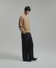NONBLANK Mohair Wool Blend Crop Round Knit_Beige