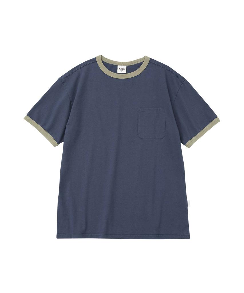 WMC [Crop] Mineral Wash Ringer T-Shirt (3 Colors)