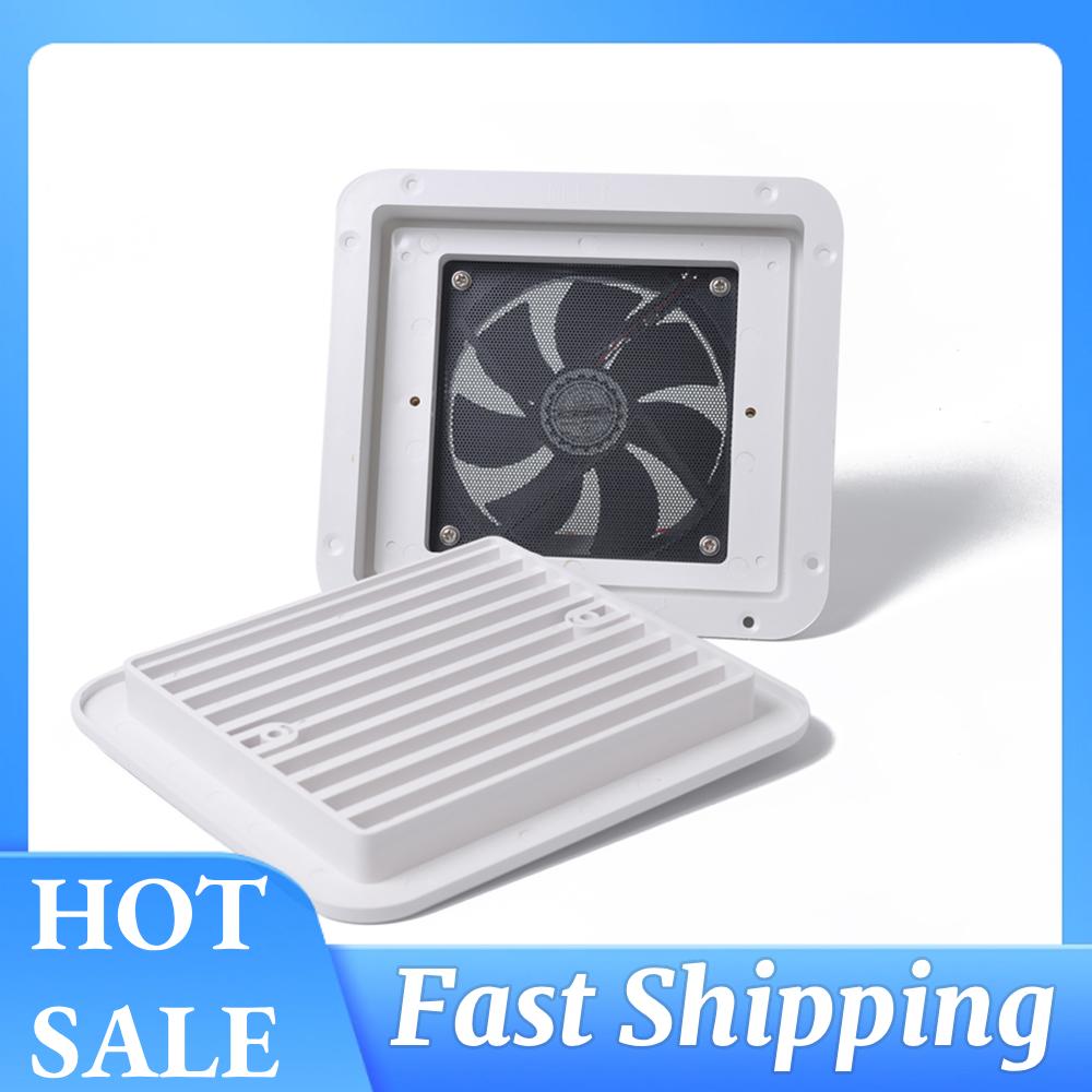 12V Side Air Strong Wind Exhaust Strong Wind Ventilation Exhaust Fans Side Air Outlet Auto Car Camper Accessories China Mainland