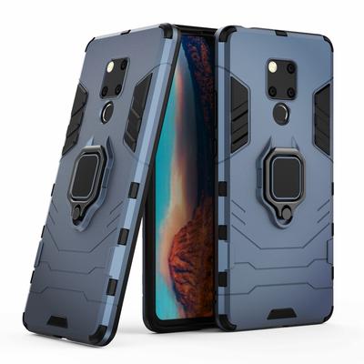 Etui na Huawei Mate 20X Odporne na wstrząsy Pierścień Stojak Zderzak Silikon + PC Tylna Pokrywa Telefonu Dla Huawei Mate 20 X MATE20X EVR-L29 Fundas