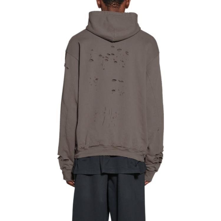 Balenciaga Caps Destroyed Oversize Fit Hoodie 659403TKVB67185