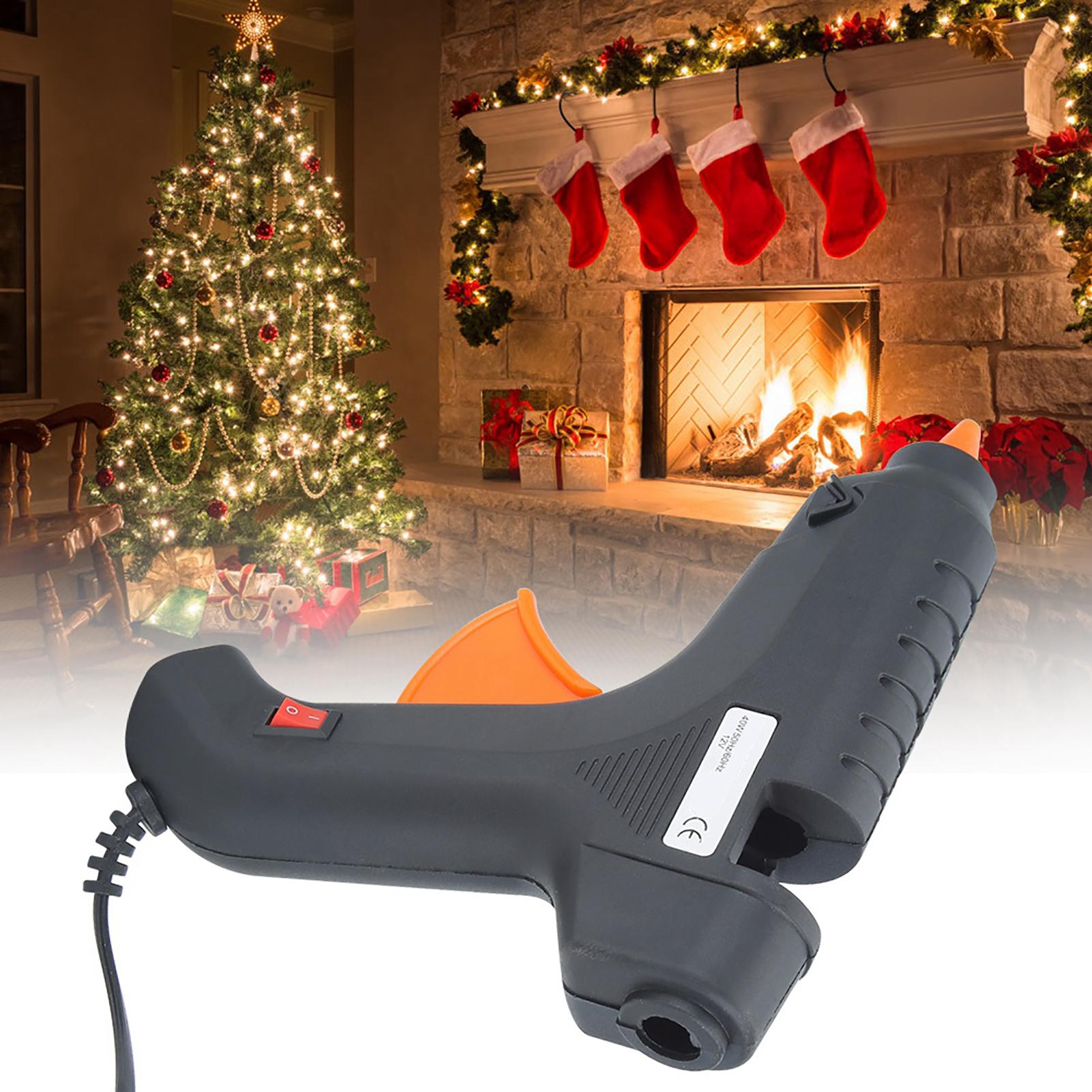 

Электрический пистолет для горячего клея 12 В 40 Вт DIY Искусство и ремесла Инструмент для терморемонта для декора двора Модель рождественской елки Инструмент