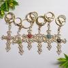 Stylish Heart Rhinestone Keychain Pendant for Bags and Cars