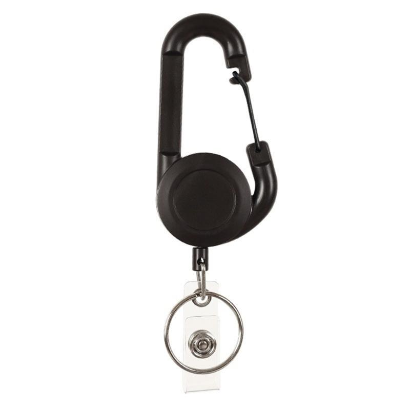 

Retractable Keychain With High Elasticity ABS Material Lightweight And Sturdy For Home Office Outdoor Use