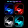 New Mini USB Car Interior Ambient Atmosphere Light Signal Lights Smart Night Light Reading Lamp Laptop Decor Car Accessories