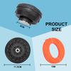 Double Thread Head M10 X 1.25mm Left Thread Head with 2.4mm X 15m Thread for Grass Trimmer Brush Cutter Replacement Thread Spool