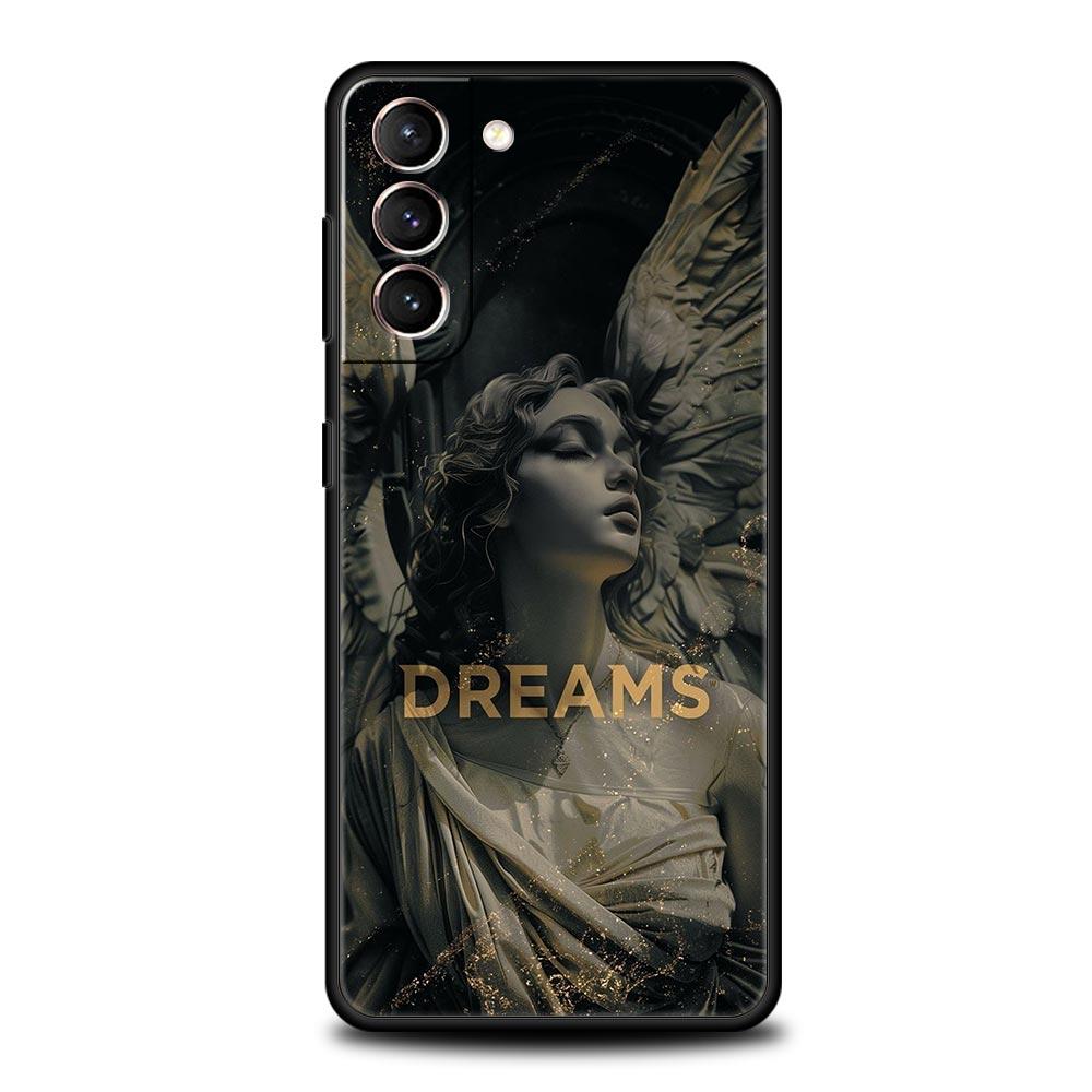 Fashion Ancient Greek Statues Phone Case Cover for Samsung Galaxy S26 S25 S24 S23 S22 S20 S21 FE Ultra S25 Edge Plus 5G Soft TPU
