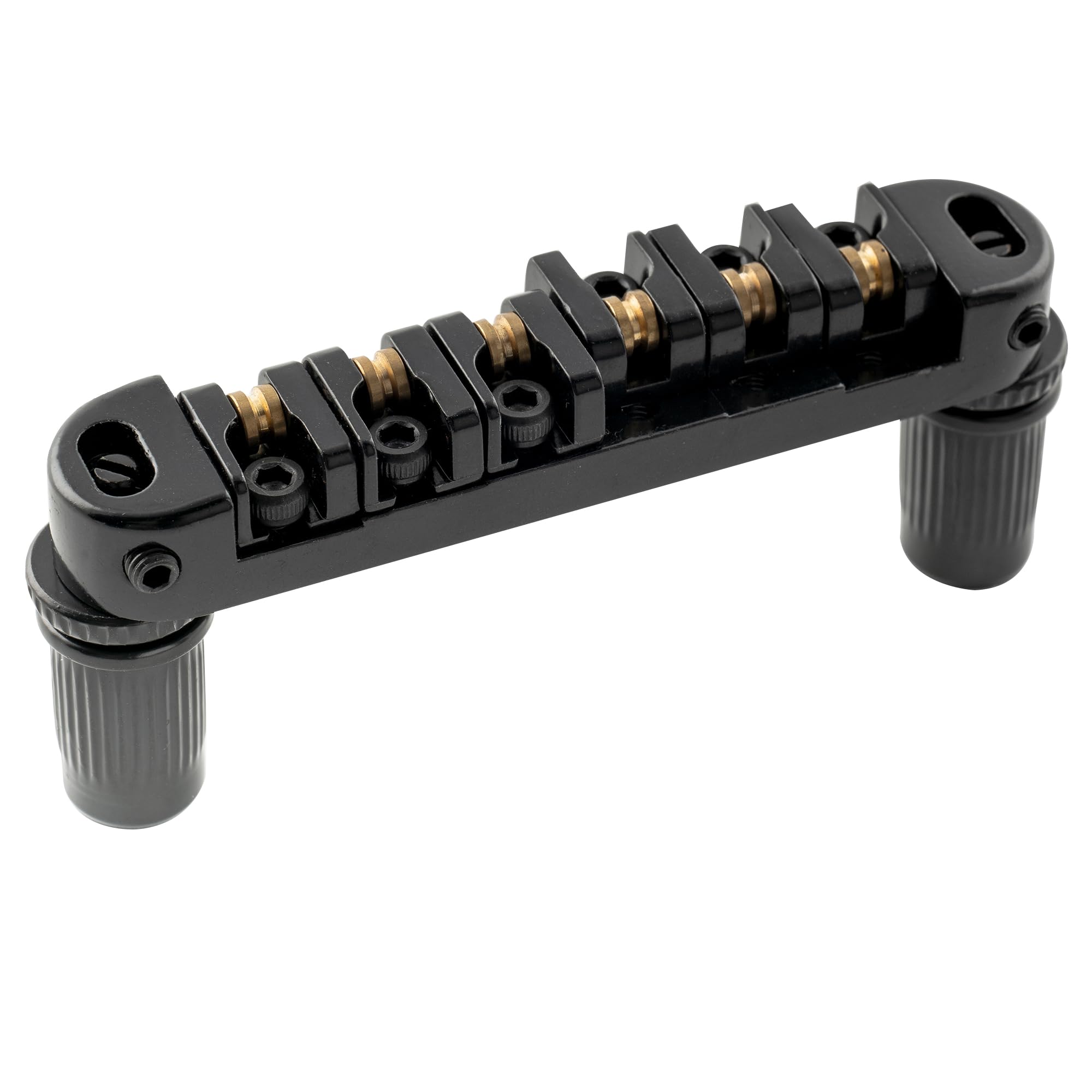 

Musiclily Locking Roller Bridge for LP Electric Guitars, Black