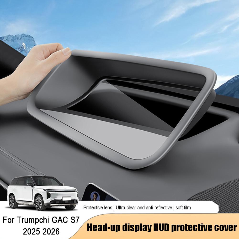 Car Head Up Display Protective Cover For Trumpchi GAC S7 Instrument Panel HUD Protective Cover Shell Auto Interior Accessor Z0C8