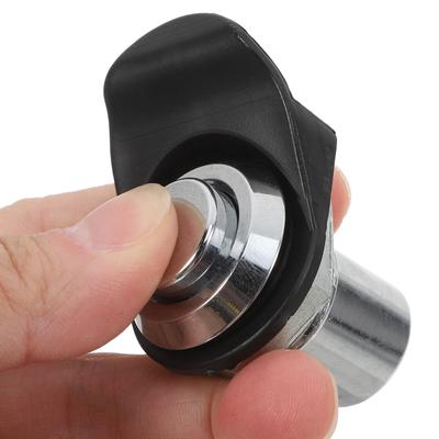 Buton Retractabil Blocare la Impact Cap Rotund Construcție din Aliaj Zăvor Securizat pentru Uși Industriale Distribuție