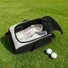 Golf Shoe Bags Zippered Storage with Handle Shoe Carrier with Side Accessory Pockets for Travel Indoor Outdoor Backyard Driving
