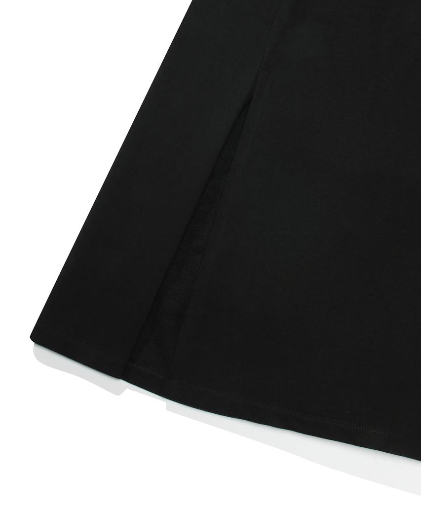 Columbia University 1754 Crown Terry Long Skirt Black