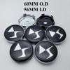 4 buc/lot 60MM DS Capac Central Roată Auto pentru DS DS3 DS5 DS6 Deesse logo PSA Elegant Rezistent Înlocuire Capac de Praf