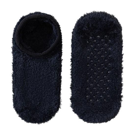 

Зимние носки для пола мужские женские теплые плюшевые домашние носки-тапочки с нескользящими подошвами низкие носки до щиколотки для дома, гостиной, спальни чёрный