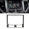 Real Carbon Fiber Center Console Navigation Frame Cover For Porsche Macan 14-21