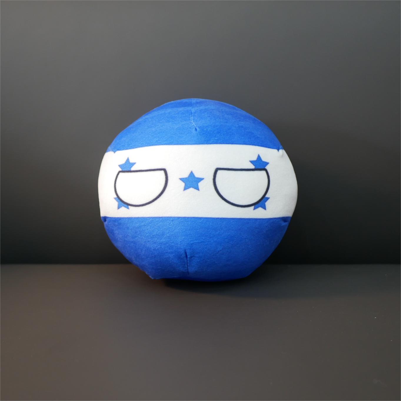8/20cm Polandball Plüschpuppe Haiti Warschauer Pakt Honduras Countryball Kurze Stoffpuppe Anhänger Spielzeug Geschenk 9/20cm 20cm Plush Doll white