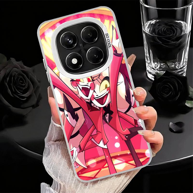 Hazbin Hotel Anime Soft Phone Case for Xiaomi Redmi Note 13 14 15 Pro Plus 12S 12 11S 11 11T 10S 10 Shockproof Cover Back Shell