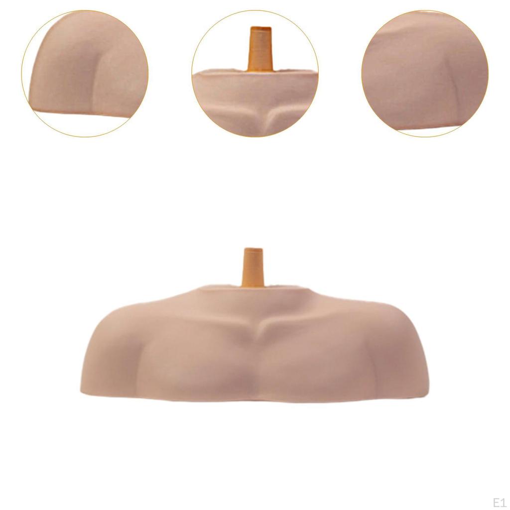 Mannequin Head Stand Shoulder Model Bust Professional Cosmetology Manikin Display for