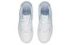 Li Ning Abrasion Resistant Breathable Abrasion Resistant Breathable Low top Skateboard Shoes Women's White Blue AGCS084-3