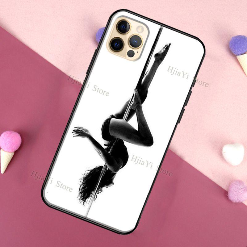 Pole Dance Dancing Fitness Case For iPhone 11 Pro Max 12 13 Mini X XS XR 7 8 Plus SE 2020 Coque For iPhone 13 Pro