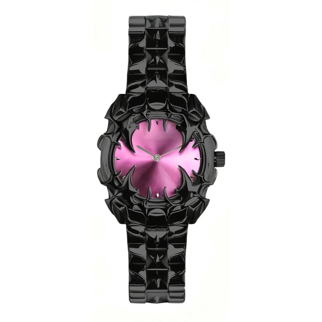 Original Alabaster-Style Irregular European/American Watch - Trendy, Fashionable Niche Design.