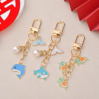 New Ocean Creatures Whale Shark & Crab Keychain Bag Pendant - Best Friend Gift