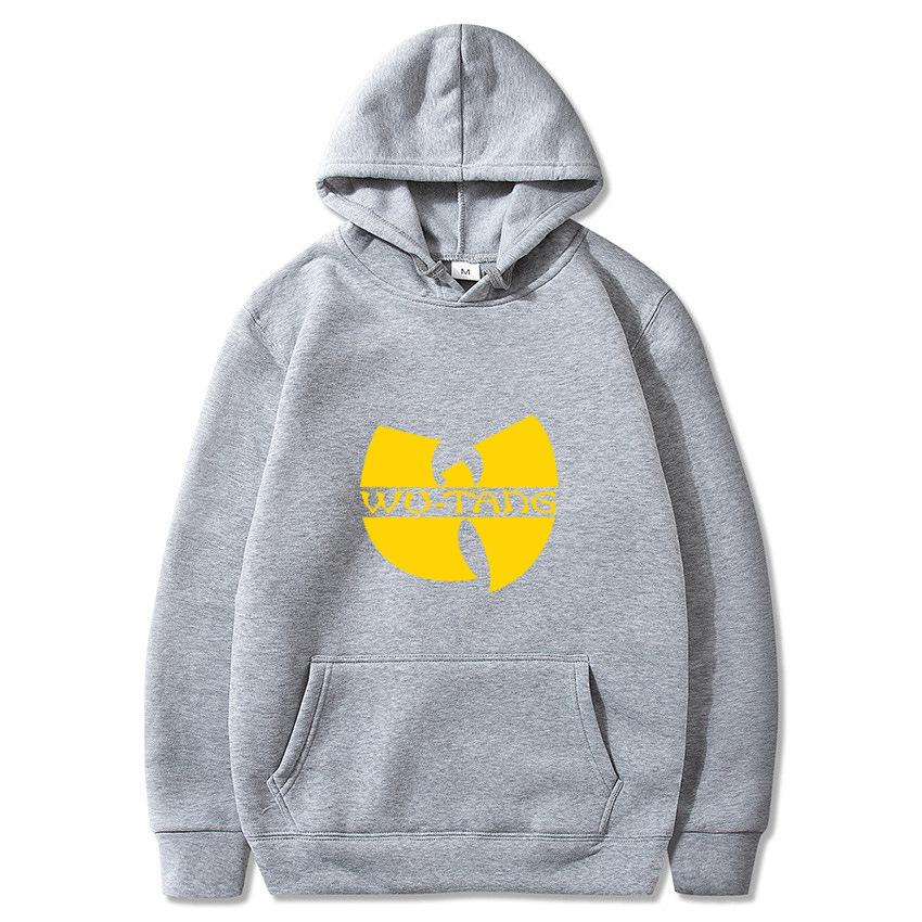 Popular sweater men's and women's autumn and winter animation periphery Wu-Tang hooded pullover a hair