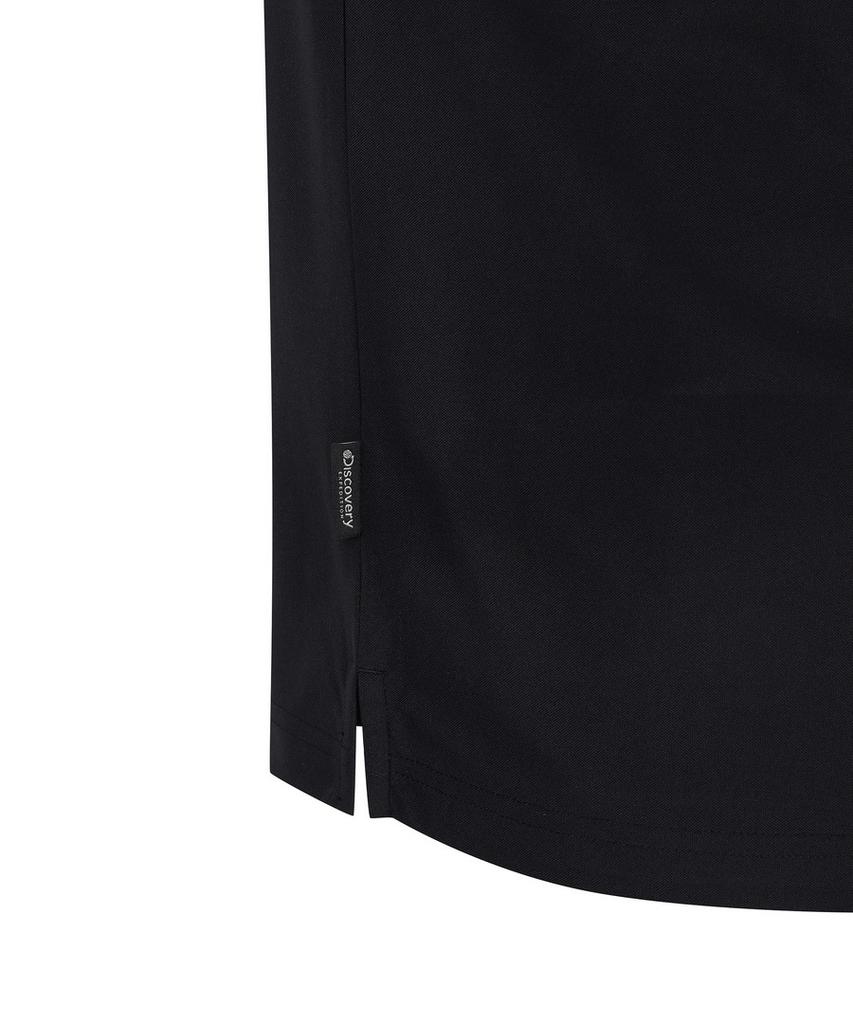 DISCOVERY EXPEDITION Men'S Uv Protection Polo Shirt (Black)