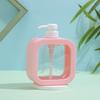 300 ml/500 ml durchsichtige Lotionspenderflasche aus Kunststoff, langlebig, wasserdicht, einfaches Pumpendrücken, transparente, einfache Nachfüllflasche