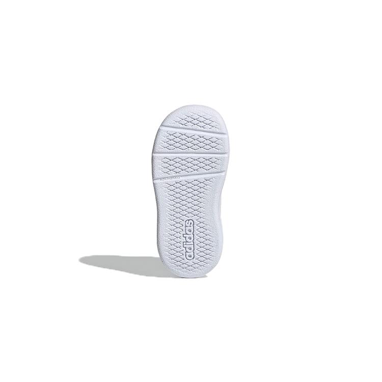 Adidas Neo Tensaur Low top Skateboard Shoes White Black Infant And Toddler S24052