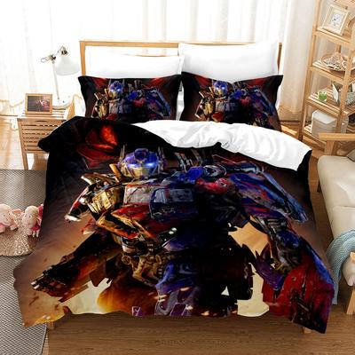 Transformers-Film 3D-gedruckter Trösterbezug/Bettbezug-Set Twin Full Queen King Size Bettwäsche-Set Bettwäsche Bettwäsche Geschenk